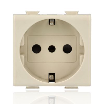 BTICINO A5440/3 - Presa Standard Tedesco 2P+T 16A - Avorio - Matix