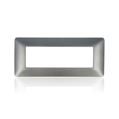 BTICINO AM4806MIR - Placca 6 Moduli - Iron - Materiale Tecnopolimero - Matix