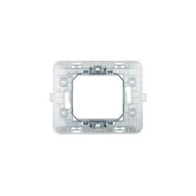 BTICINO 500SM2A - Supporto 2 Moduli Quadrato Scatola Tonda, Serie  - Matix