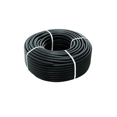 Tubo corrugato nero da 16 matassa da 100 metri