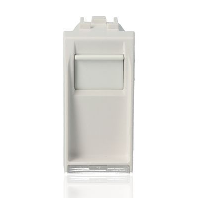 BTICINO N4279C6 - Connettore Rj45 Categoria 6 Utp, Completi Di Targhetta Identificativa E Portello Antipolvere - Bianco - LivingLight