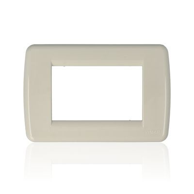 VIMAR 16763.04 - Placca Rondo 3M - Bianco `Idea` (Idea)