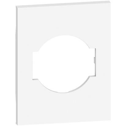 BTICINO KW03M3 - Cover per presa standard Italia/Germania P 40. Per articoli KW4140A16 - KW4140A16F - 3 moduli, Bianco