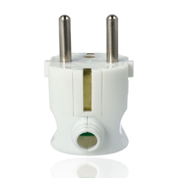 VIMAR 00241.B - Spina 2P+T 16A di tipo S31 con spinotti orientati a 90°, bianca