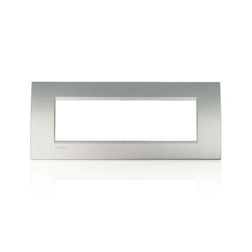 BTICINO LNA4807TE - placca quadra 7 moduli - tech