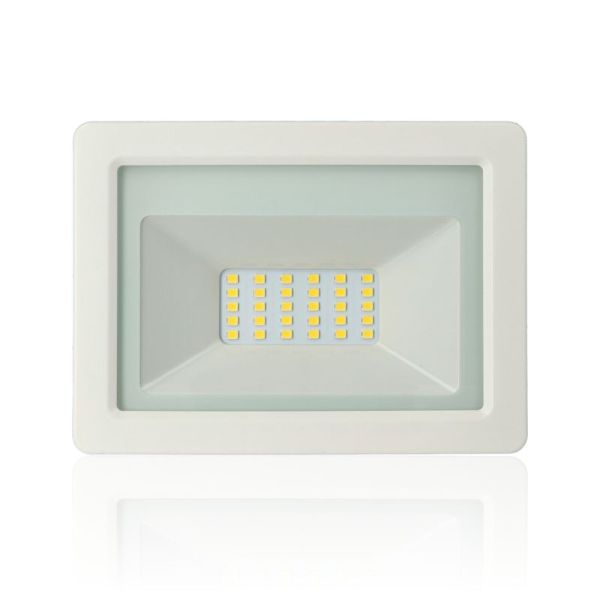 Proiettore LED, 20W, 220Vac, Luce Naturale, Bianco