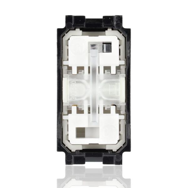 BTICINO K4027 - Commutatore 1P 10 Ax, 250 Va.C., A Doppio Tasto 1-0-2, Non Illuminabile - Now