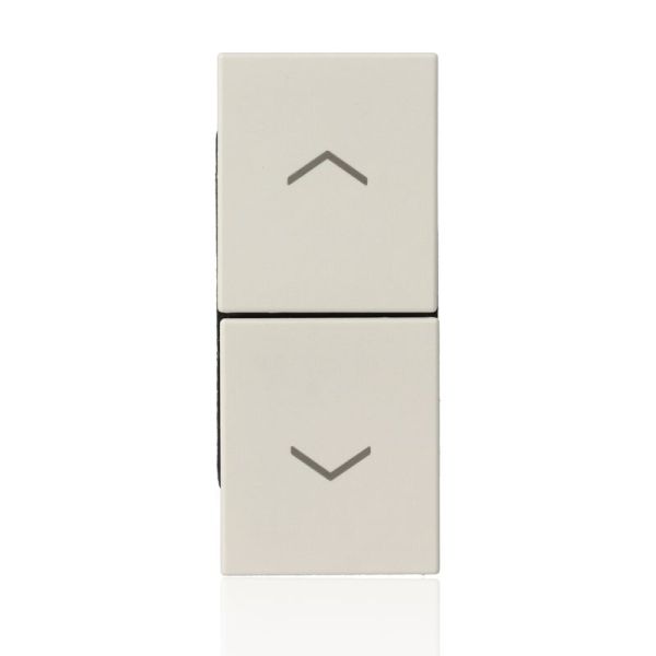 VIMAR 30062.B - Due pulsanti interbloccati NO+NO 10A - Bianco - Linea