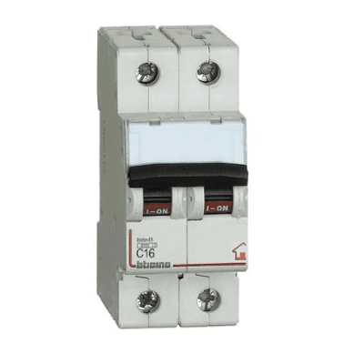 BTICINO FC820C25 - Interruttore magnetotermico modulare BTDIN-RS 2P - 4500 - C25 - curva C