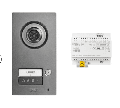 URMET 1784/801 - Kit base video monofamiliare Mikra2