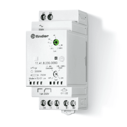FINDER 114182300000 - Interruttore crepuscolare modulare