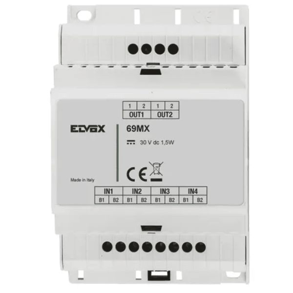 VIMAR 69MX - Concentratore 4 targhe in parallelo Elvox