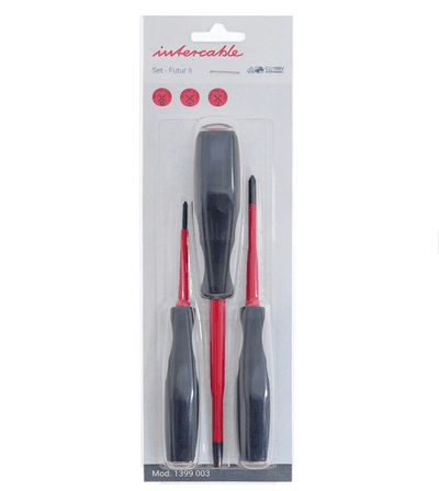 INTERCABLE 1399003 - Set Tre Giraviti A Croce PH FUTUR II Blisterato