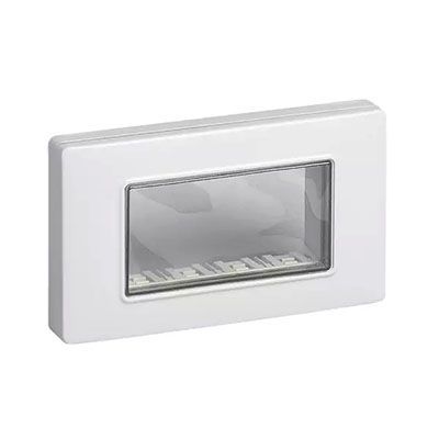 VIMAR 14944.01 - Calotta IP55 4M +Viti Bianco