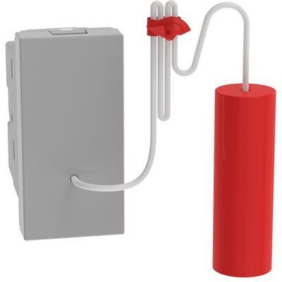 BTICINO JG4033 - MatixGo- Pulsante Tirante 1P 10A - Grigio