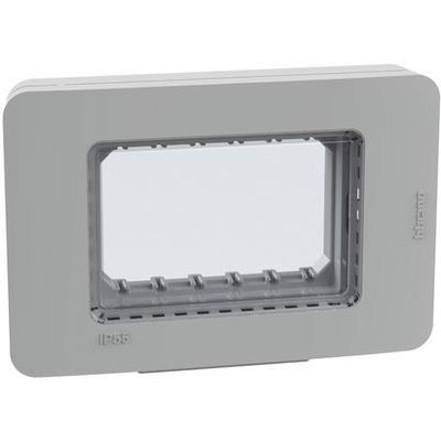 BTICINO 28603G - MatixGo - Placca IP55 3Moduli - Grigio
