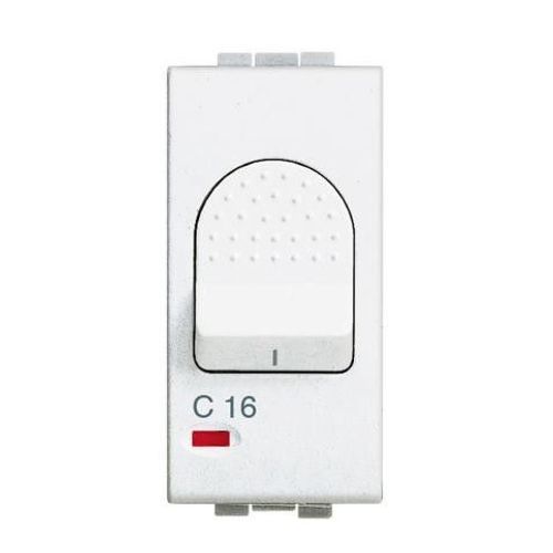 BTICINO N4301/16 - Interruttore magnetotermico 1P+N 16A da frutto
