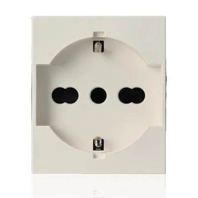 VIMAR 30210.B_BOX - 10 pezzi - Presa 2P+T 16A universale - Bianco - Linea