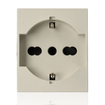 VIMAR 30210.C_BOX - 10 pezzi - Presa Schuko Bipasso canapa 16A 250V - Linea