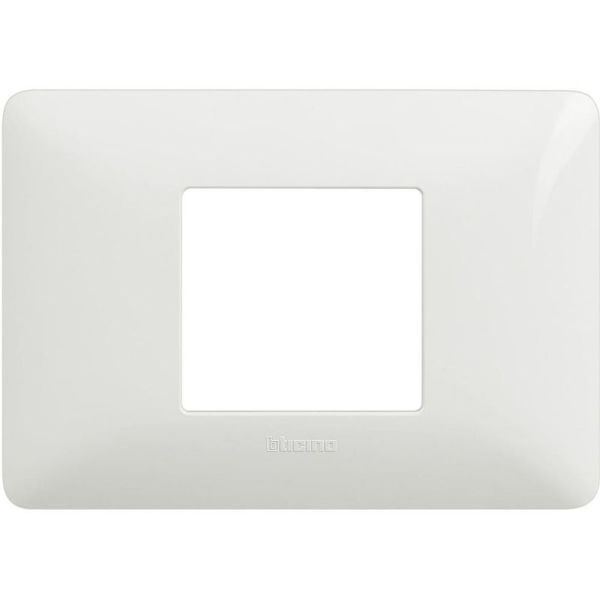 BTICINO AM4819BBN - Placca Matix 2 moduli centrati - Matix