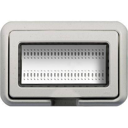 BTICINO 24604N - Coperchio Idrobox IP55 per Scatola 504E 4 Moduli Bianco