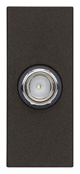 VIMAR 30318.G - Presa Coassiale Connettore Tipo F 2400MHz Nero