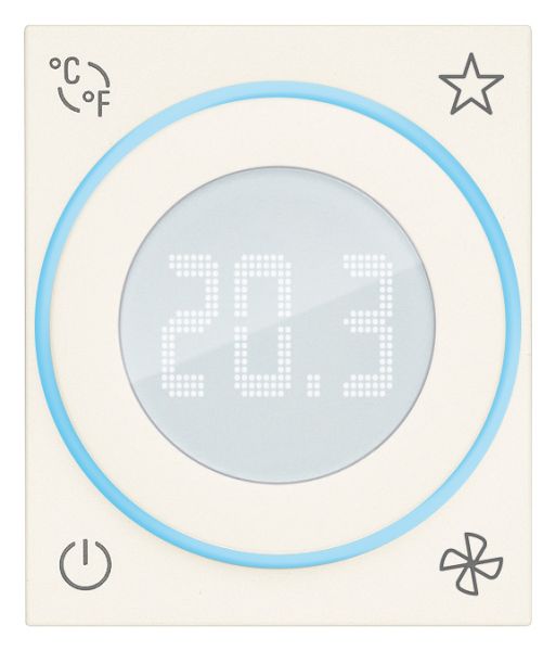 VIMAR 30811.B - Termostato Rotella Connesso IoT View Wireless 2M Bianco