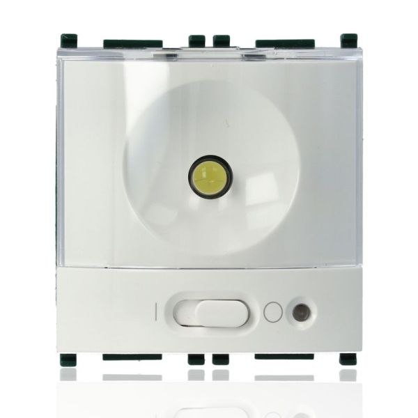 VIMAR 14395 - TORCIA + presa di ricarica 230V Bianco (Plana)