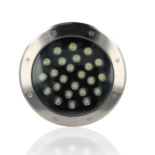 Faretto da interrare diam.250mm 27W, 220 Vac, Luce Naturale