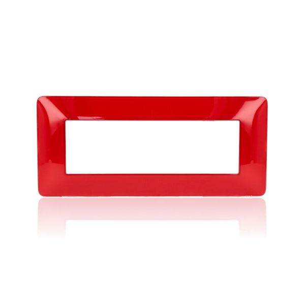 BTICINO AM4806CRD - Placca 6 Moduli - Corallo - Materiale Tecnopolimero - Matix