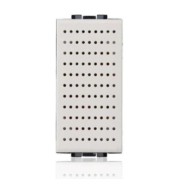 BTICINO N4351/12 - Suoneria In Bronzo 12 Vac 5Va 80Db - Bianco - LivingLight