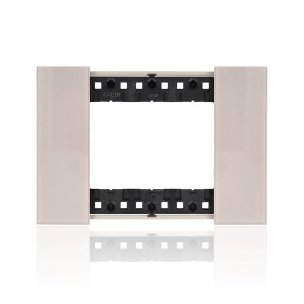 BTICINO KA4803DM - Placca  3 Moduli - Aura  - Now