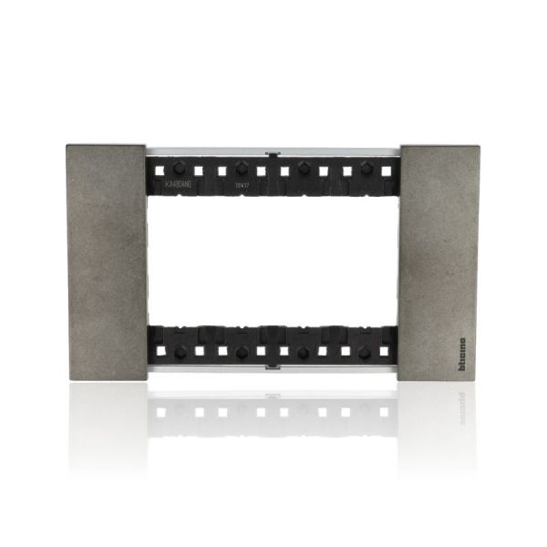 BTICINO KA4804NG - Placca  4 Moduli - Space - Now
