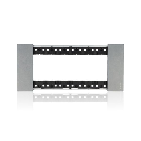 BTICINO KA4806NW - Placca  6 Moduli - Moon - Now