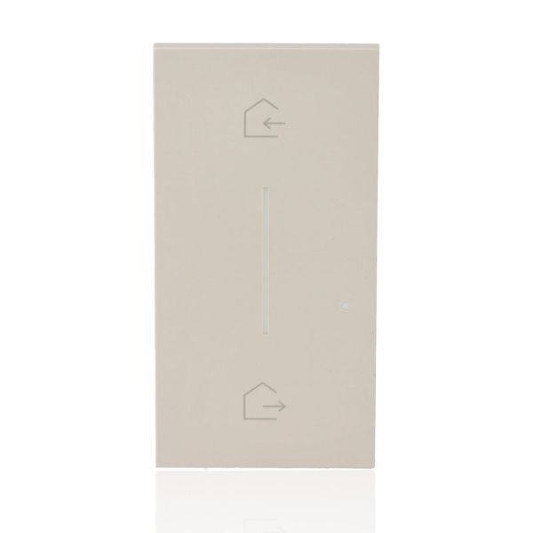 BTICINO KM40M2 - Cover Illuminabile. Simbolo `Entra & Esci` - Sabbia - Now