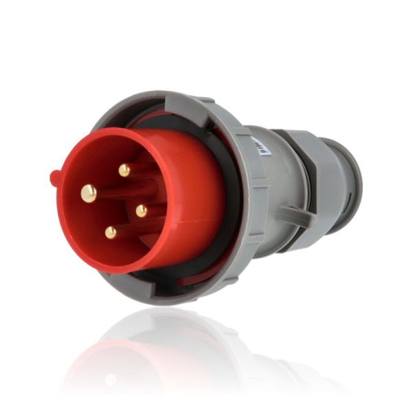 Spina industriale IP67, 3P+T, 16 A, 400V