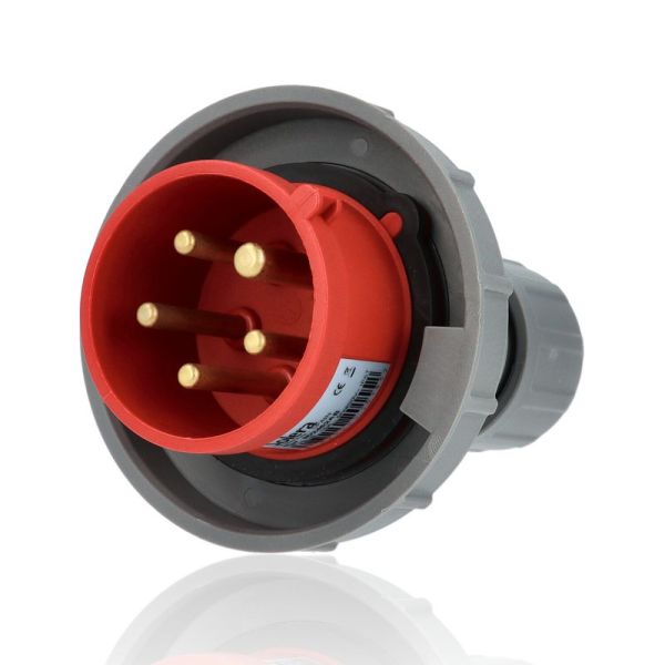 Spina industriale IP67, 3P+N+T, 16 A, 400V