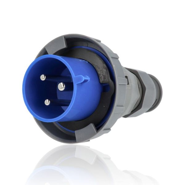 Spina industriale IP67, 2P+T, 32 A, 230V