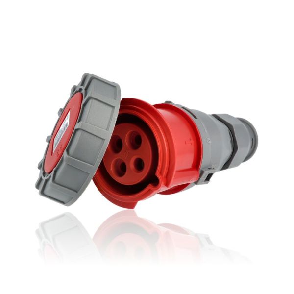 Presa industriale con coperchio, IP67, 3P+T, 32 A, 400V