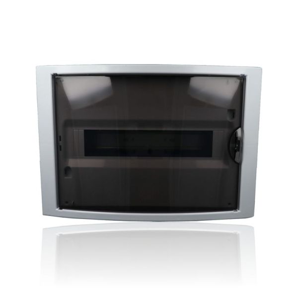 Centralino da arredo da Incasso per pareti leggere con Portello - bianco - 14M (alternativa Gewiss GW40605pm)