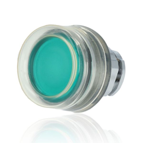 SCHNEIDER ZB4BW533 - Testa pulsante luminoso O22mm - verde