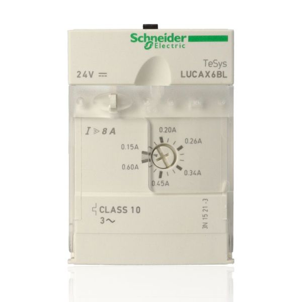 SCHNEIDER LUCAX6BL - Unita di controllo standard LUCA - Classe 10 - 0,15...0,6 A - 24 V CC